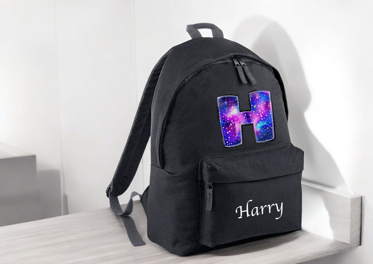 Galaxy Initial Personalised Backpack