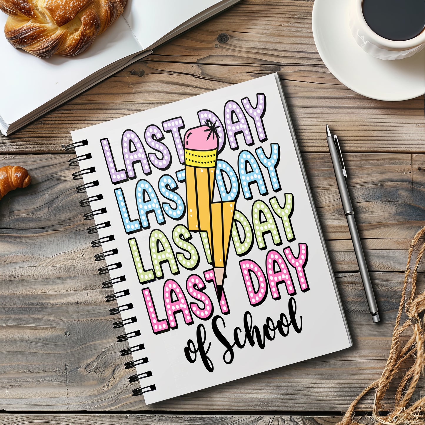 Last Day Of School Leaver Book