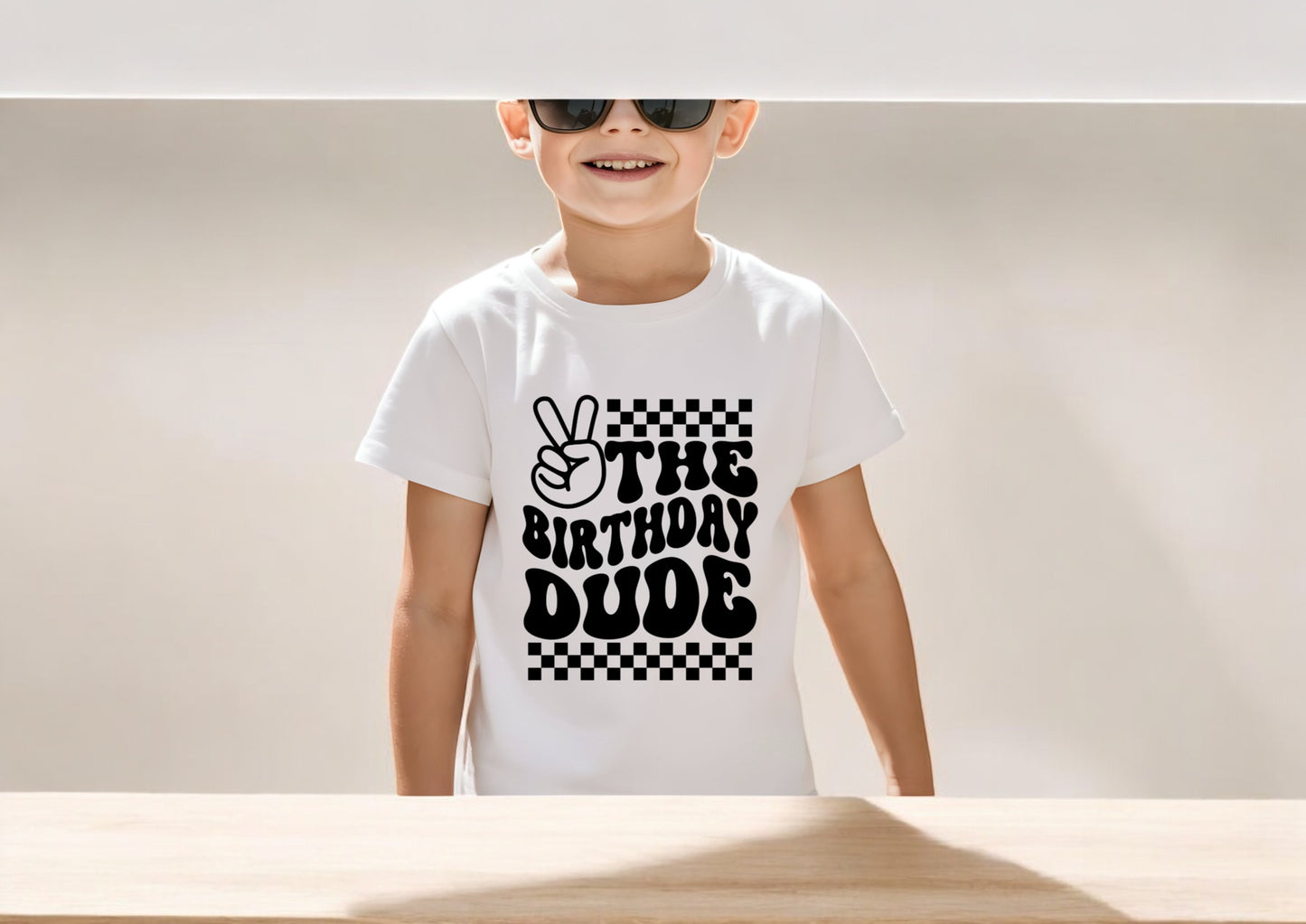 The Birthday Dude Kids T-shirt